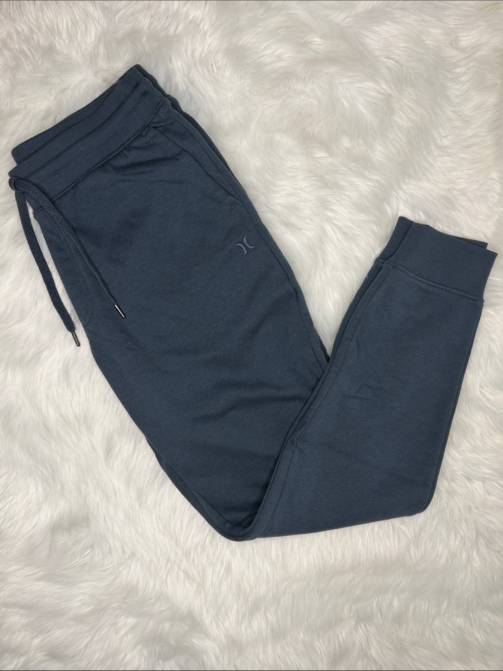 HURLEY men’s slate blue sweatpants joggers Medium